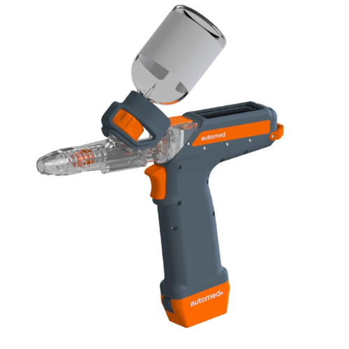 Automed Gun with 3ml Bottle Mount Adapter